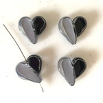 【L】 Bicolor Heart Beads