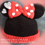 再再…販Disney風✩ニットの帽子(L･LLｻｲｽﾞ)