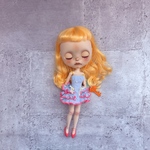 オビツ22♡たっぷりフリルワンピース🩷