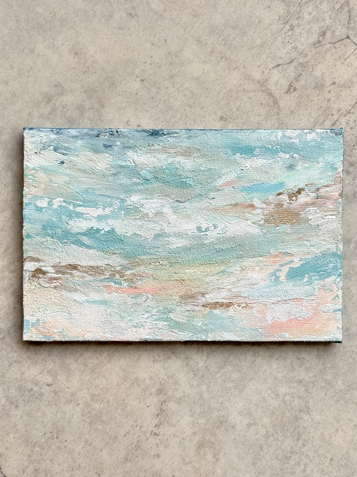 no.62アクリル画テクスチャーアート︎抽象画原画キャンバスアート