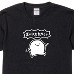 まいにちたのしい【ブラック】ekot Tシャツ<イラスト：店長 里一磨＞