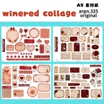 【winered collage】素材シート