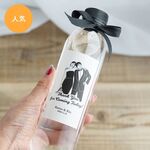 結婚式 プチギフト サンキューシール  | 写真から作るオリジナルシール モノクロイラスト 似顔絵 イラストデータ付き オーダーメイド おしゃれ