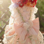 豪華ふんわりPrincessdress🌹✨棚在庫限りセール　　　　　　　　　　　　　　『ちょうとカフェのひととき』