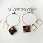【感謝300】冬のフープピアス