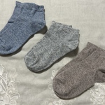 リネンアンクレット3足セット 