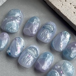 クラゲネイル🪼 夏ネイル ニュアンスネイル