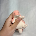きょうりゅうのぬいぐるみ(くすみピンク)🦕【でぃの】