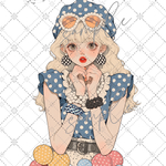no.  658オリジナル人物ステッカー