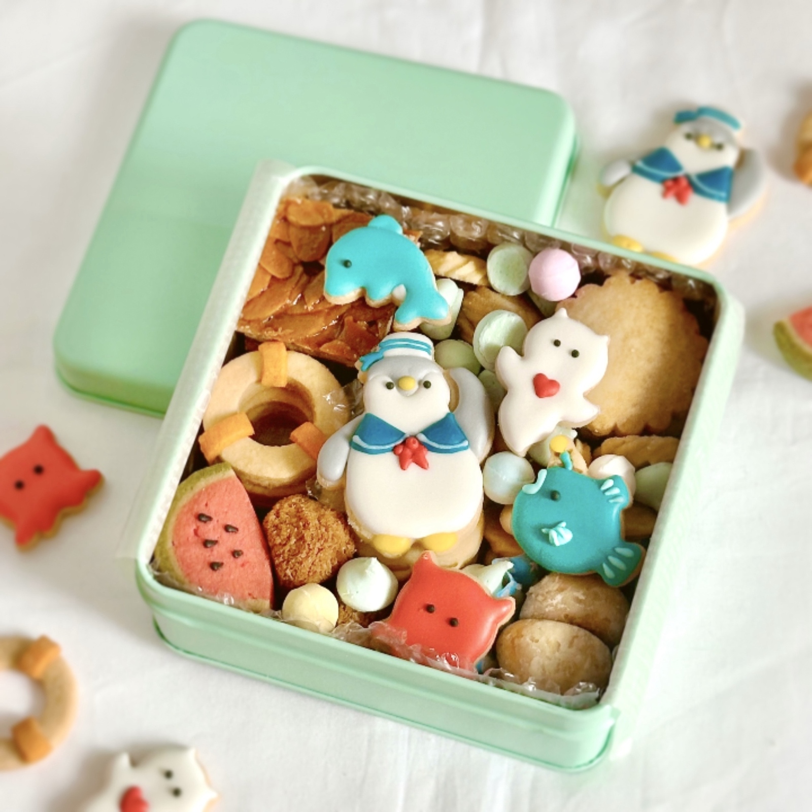 大人可愛いティファニーブルーのアイシングクッキー - sweet² | minne