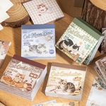 在庫処分❗️【セット売り】猫のメモ帳セット　毛玉猫シリーズ　４種