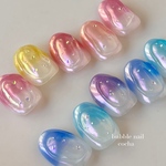 ネイルチップ　【 bubble nail 】