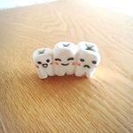 仲良し奥歯くん/ 歯 置物