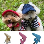 犬の帽子 耳出しキャップ