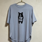 クマさん柄　レディースビッグシルエットTシャツ綿100％【S～4L】
