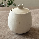 小鳥の蓋物