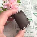 ミニバッグ&小銭入れ   キーホルダー  こげ茶