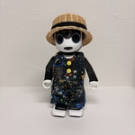 14    セットアップ　宇宙柄　イエロー