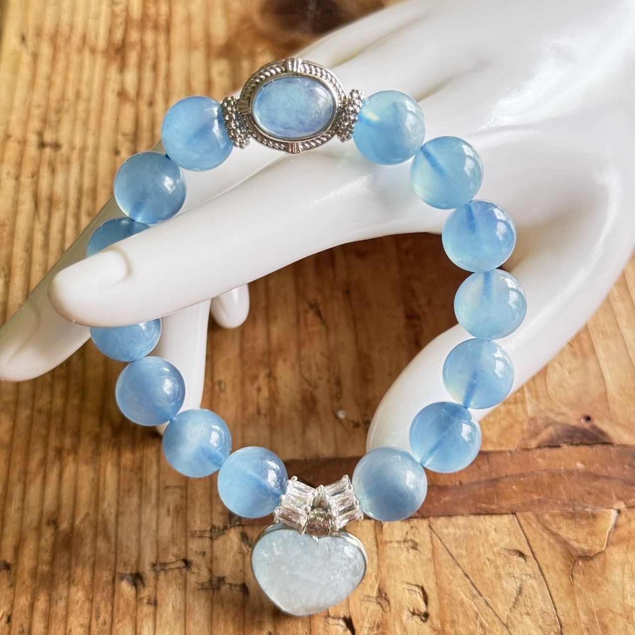 水晶の大仏様ブレス ① - mallory88_natural_stone | minne byGMO