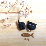 猫とお尻のピアス