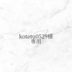 「kotetu0529」様専用ページ