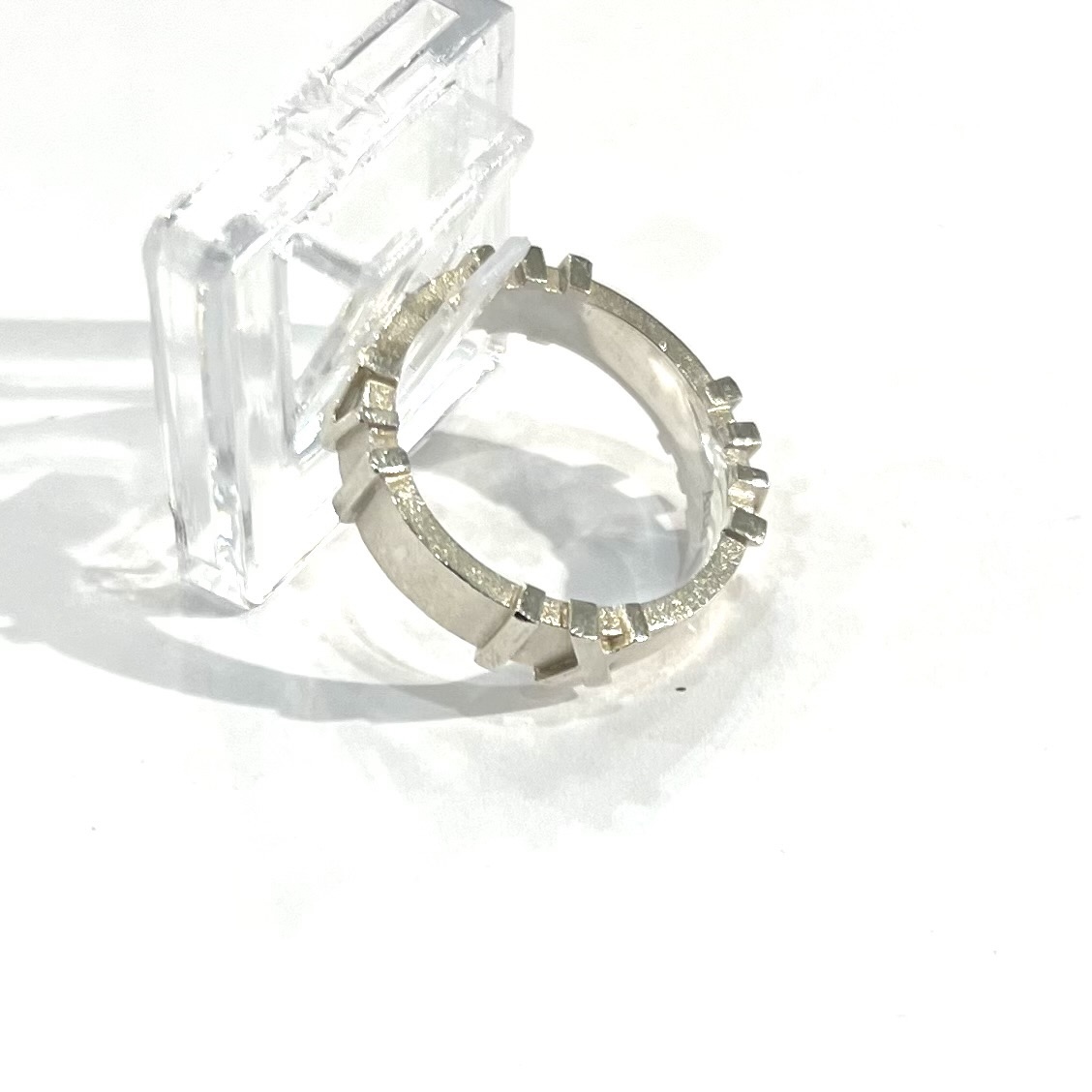 TIFFANY&CO.】【10号】2710 アトラスリング指輪 2006年限定／シルバー