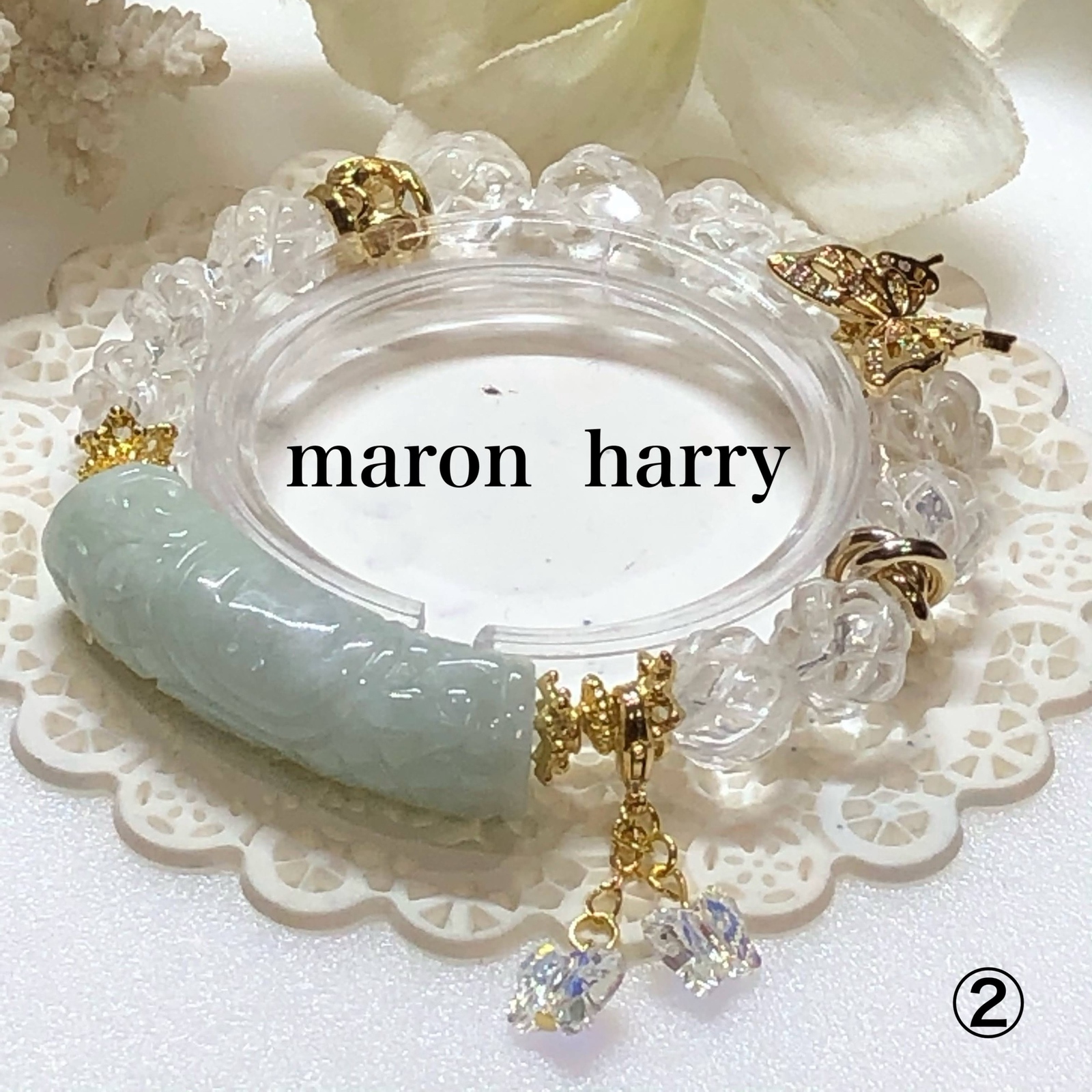 ⭐️初入荷⭐️ウミユリ化石・ペトリファイドクリノイド・天然石ブレス 