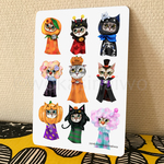 ハロウィン集合Ｊ柄　メッセージカード