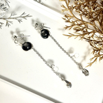 ✨New✨《天然石使用》Nocturne Drop💫〜夜空にひとしずく 〜《Silver Obsidian 》