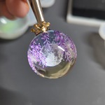 【オーダー品】藤と月の空玉