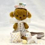 【ハンドメイド】12.5cm_ワンちゃんのセット【犬・ドッグ】
