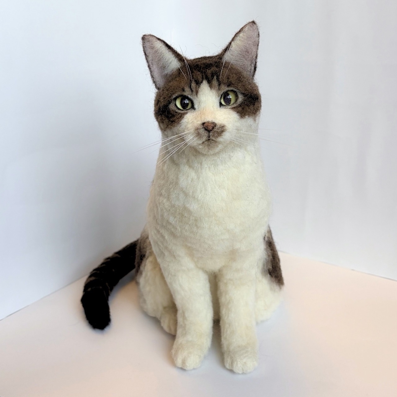 羊毛フェルト うちの子オーダー 猫 そっくり ぬいぐるみ リアルペット