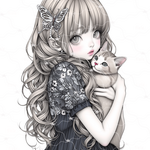 【A-86】オリジナル人物ステッカー