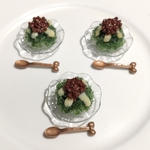 【再販２】宇治抹茶ミルク氷☆ミニチュア