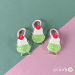 メロンクリームソーダのキッズヘアゴム