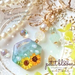 海辺のひまわり🌻キーホルダー✧*｡