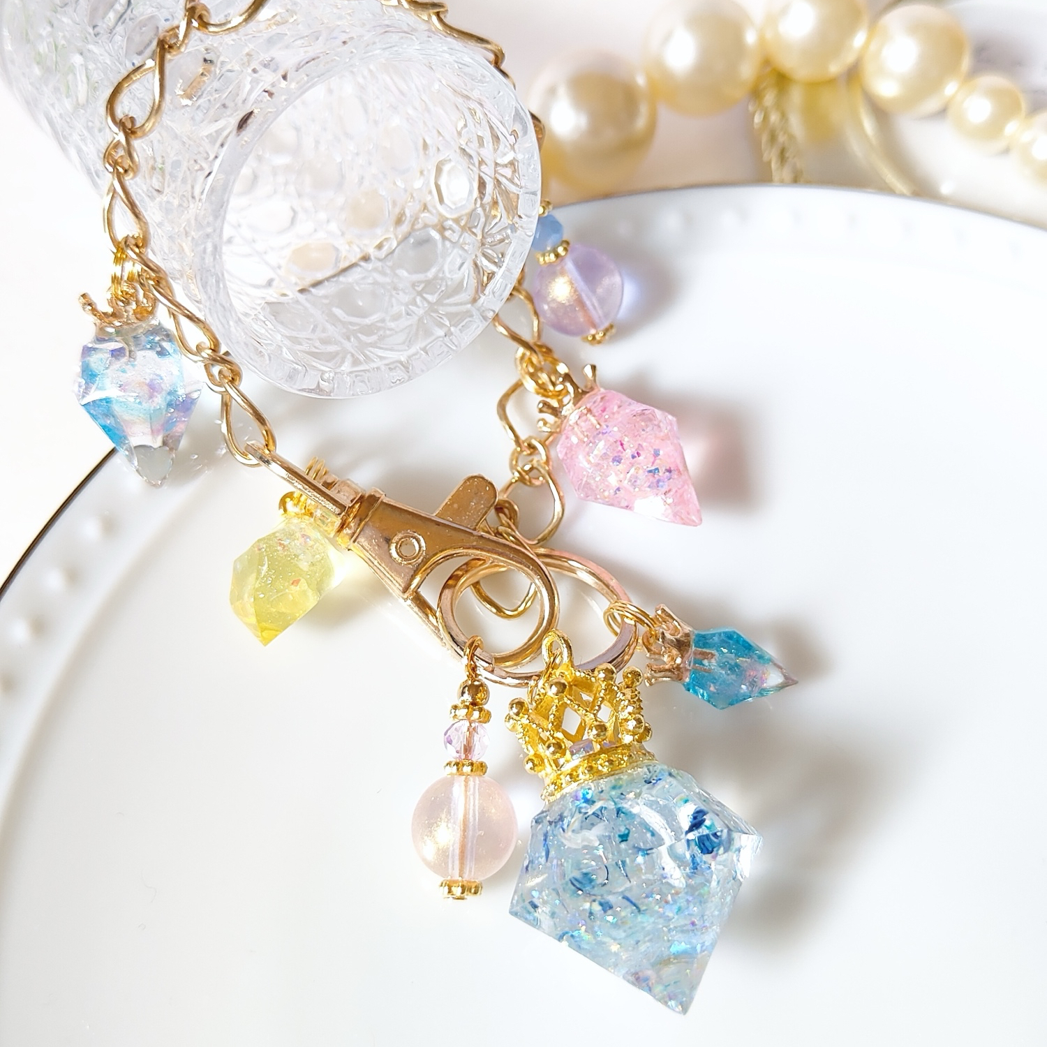 1-21】チョコにゃんこヘアゴム♡ レジン チョコレート バレンタイン