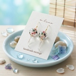 風鈴ピアス/金魚ピアス/イヤリング/金魚/夏祭り