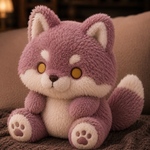 【オーダー品】　専用　オオカミ　アッシュピンク