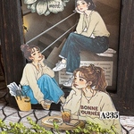 【A235コラージュ素材】Glee紙モノ/シール ジャンクジャーナル　人物　女の子　デザインペーパー　日記