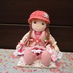 28cmドール（ピーチ色）