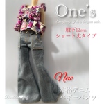 7/10 入荷　 ¥2650 本格デニムシリーズ　 22cmドール服　