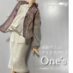 7/10 入荷　 ¥2580 本格デニムシリーズ　 22cmドール服　