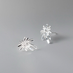 シルバー925  小ぶり　華やか　花火　ピアス  つけっぱなし　金属アレルギー対応　セカンドピアス 重ねつけ　