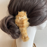 しっぽがゆらゆら揺れるねこちゃんヘアコーム(Y17)
