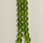 ペリドットのビーズ6mm　30粒　天然石