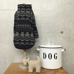 dog-MS＊ビジュー柄＊長袖ハイネック