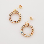 Vintageスワロフスキーリングピアス