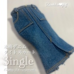 7/10  入荷　 ¥1,980 本格デニムシリーズ　 22cmドール服　