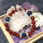 カーネリアン×アクアオーラ ✴︎ブレスレット